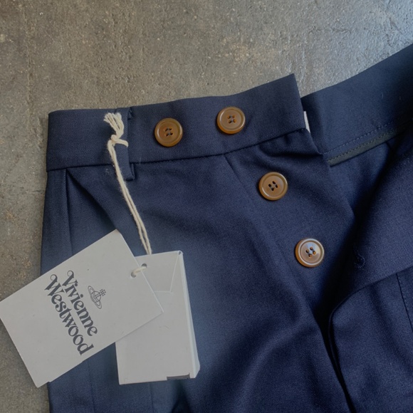 Vivienne Westwood NWT 2017 720$ Asymmetrical Alcoholic Pants with Zipper - Picture 13 of 13